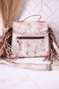 The "Hidden" Nectar Lux Leather Crossbody Bag - Whiskey Skies - BED/STU