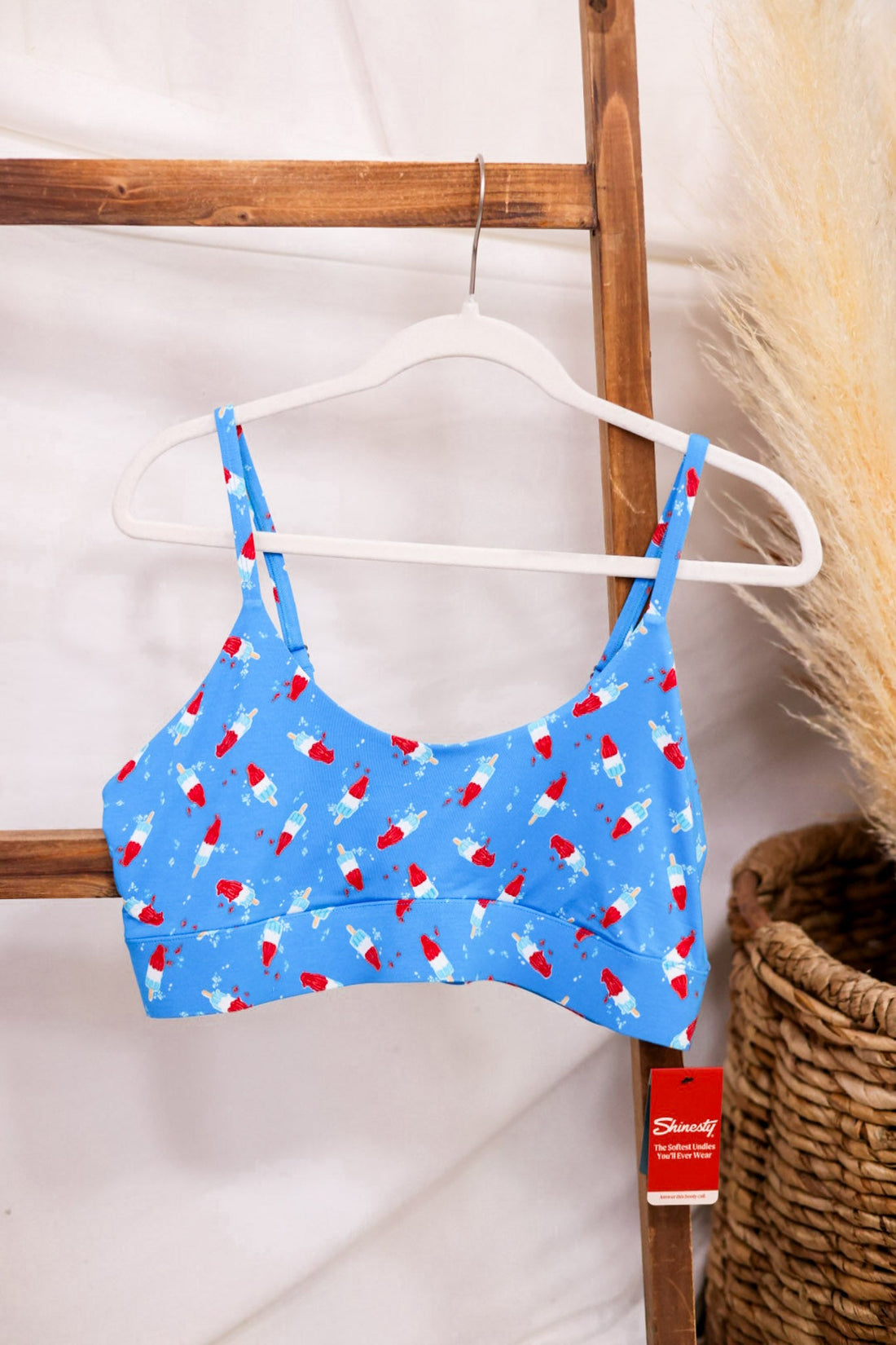 The Popsicle Stick Boob Hammock Bralette - Whiskey Skies - SHINESTY