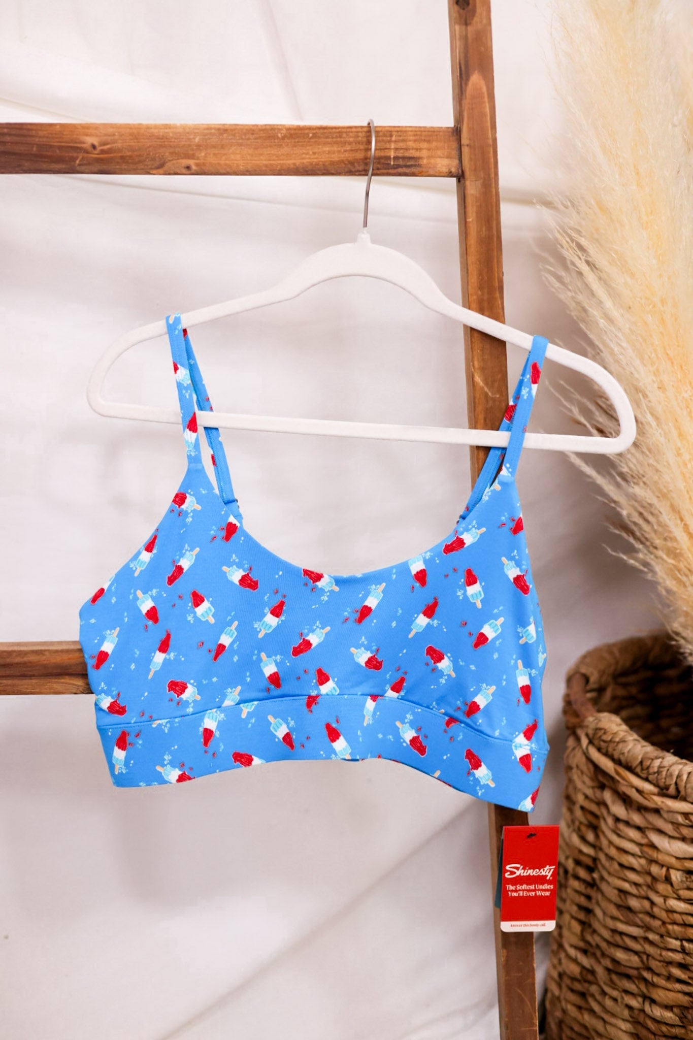 The Popsicle Stick Boob Hammock Bralette - Whiskey Skies - SHINESTY