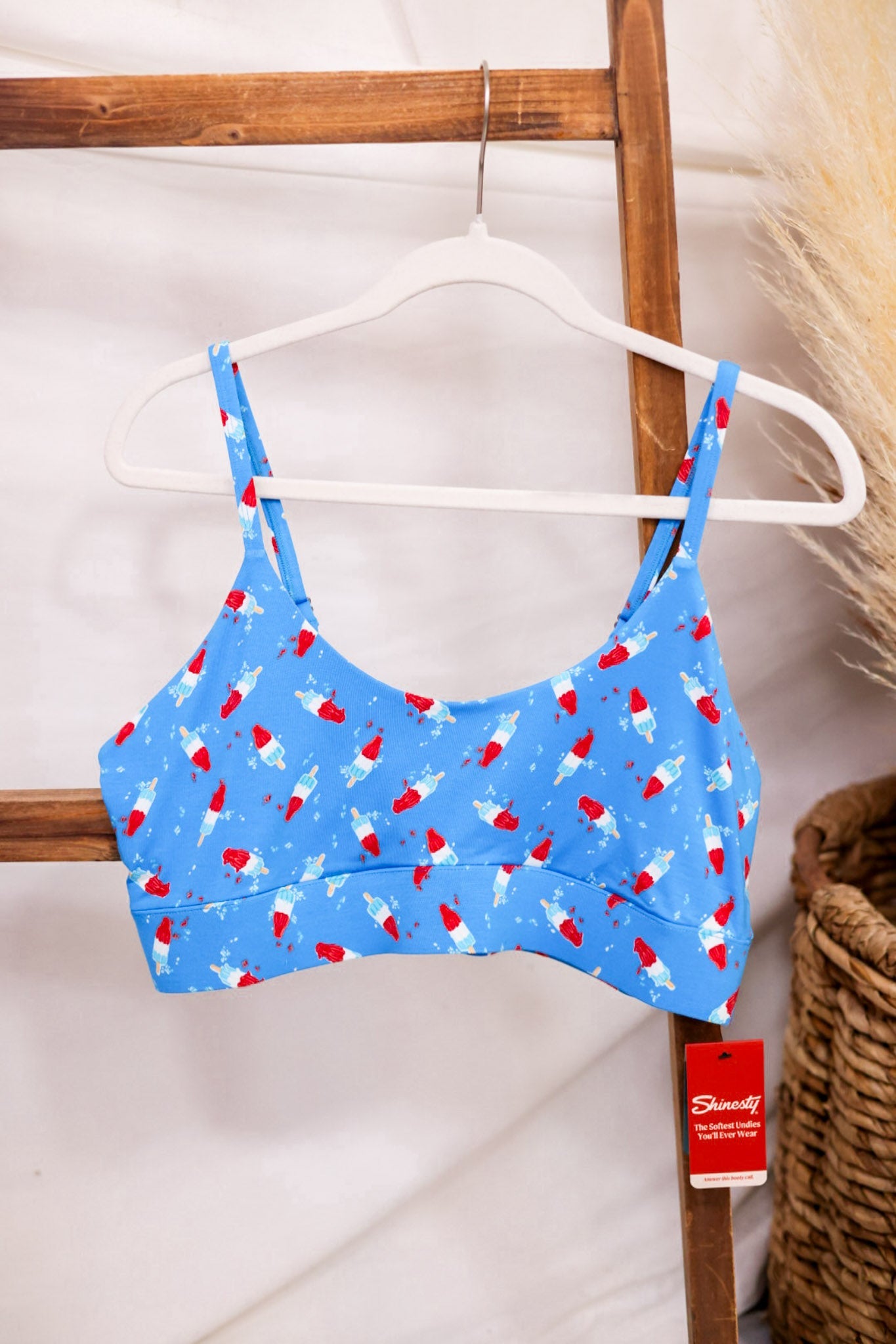 The Popsicle Stick Boob Hammock Bralette - Whiskey Skies - SHINESTY