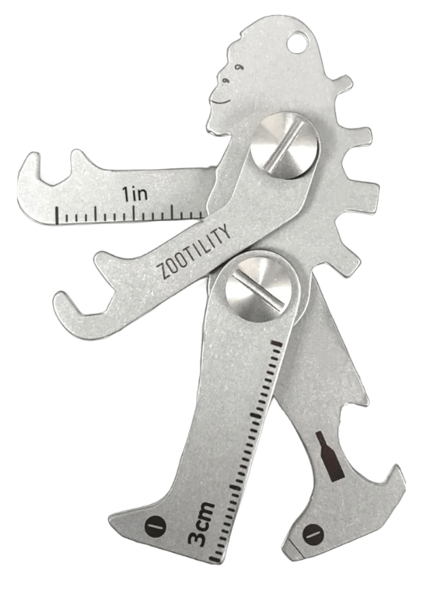 The Ready Yeti Multi Tool Keychain - Whiskey Skies - ZOOTILITY CO