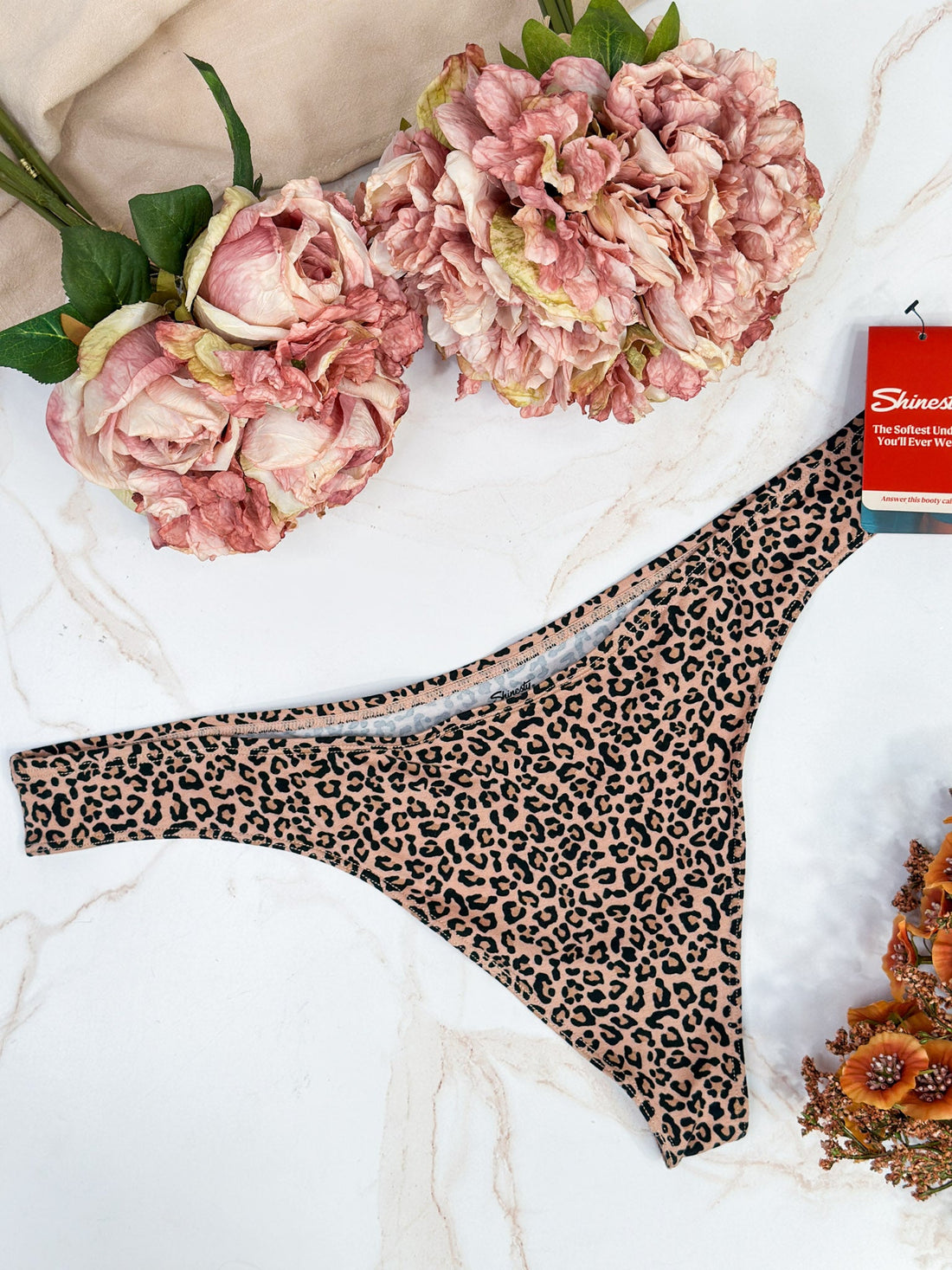 The Wild Cat MicroModal Thong Underwear - Whiskey Skies - SHINESTY