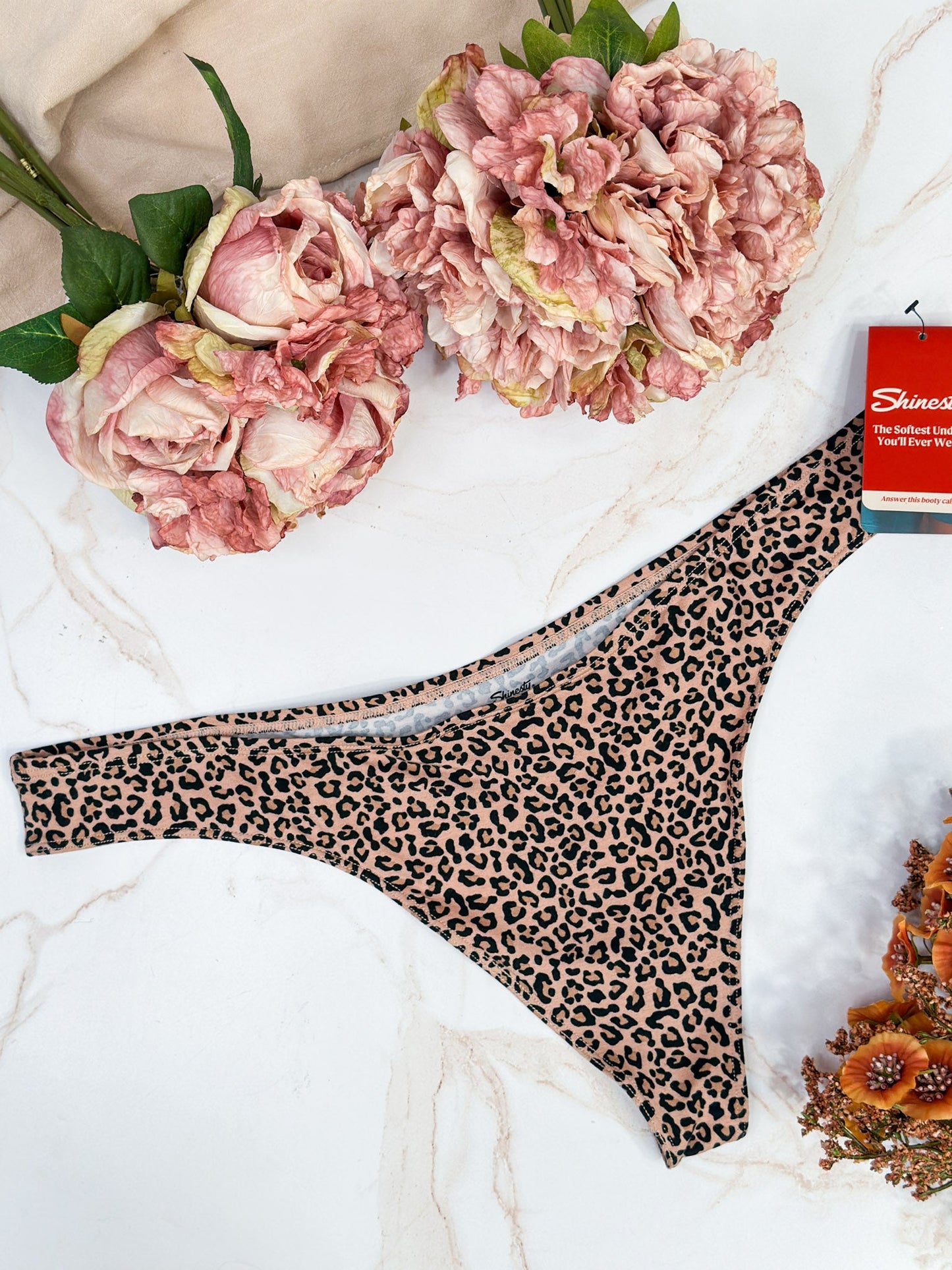 The Wild Cat MicroModal Thong Underwear - Whiskey Skies - SHINESTY