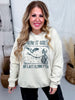 There It Goes My Last Flying Fuck Graphic Skeleton Sweatshirt - Whiskey Skies - H+P WHOLESALE