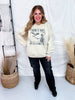 There It Goes My Last Flying Fuck Graphic Skeleton Sweatshirt - Whiskey Skies - H+P WHOLESALE