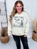 There It Goes My Last Flying Fuck Graphic Skeleton Sweatshirt - Whiskey Skies - H+P WHOLESALE