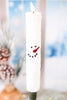 Thick 11.25 Inch Snowman Taper - Whiskey Skies - WT COLLECTION