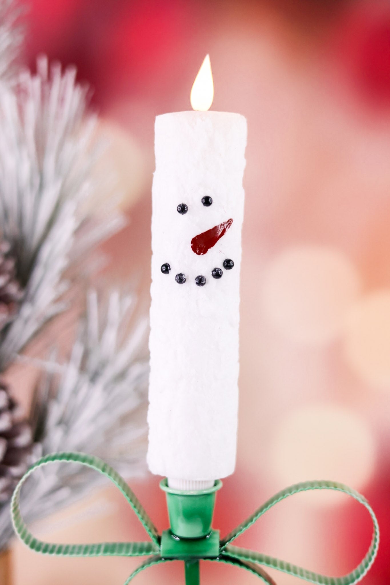 Thick 8.5" Inch Snowman Taper - Whiskey Skies - WT COLLECTION