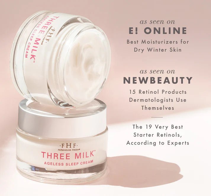 Three Milk Ageless Sleep Cream - Whiskey Skies - FARMHOUSE FRESH