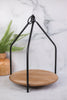 Three Sided Table Shelf W/ Hanging Option - Whiskey Skies - WT COLLECTION