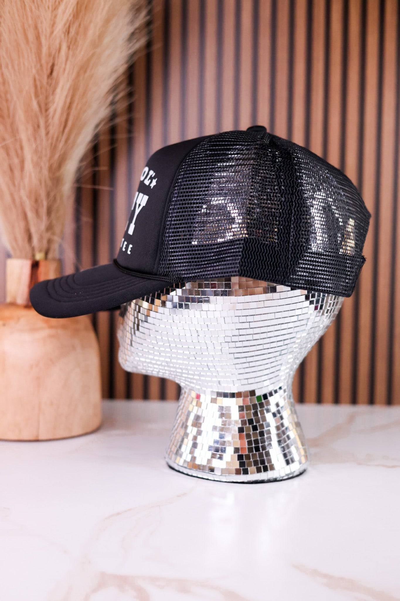 "Tig OL' Bitty Committee" Snapback Trucker Hat - Whiskey Skies - TRASH FLOWERS TRUCKER HATS