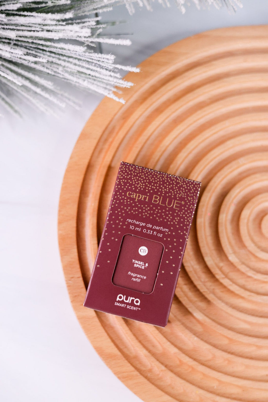 Tinsel & Spice Home Fragrance Refill By Capri Blue - Whiskey Skies - CAPRI BLUE