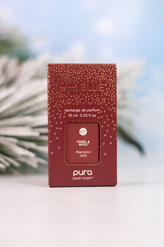 Tinsel & Spice Home Fragrance Refill By Capri Blue - Whiskey Skies - CAPRI BLUE