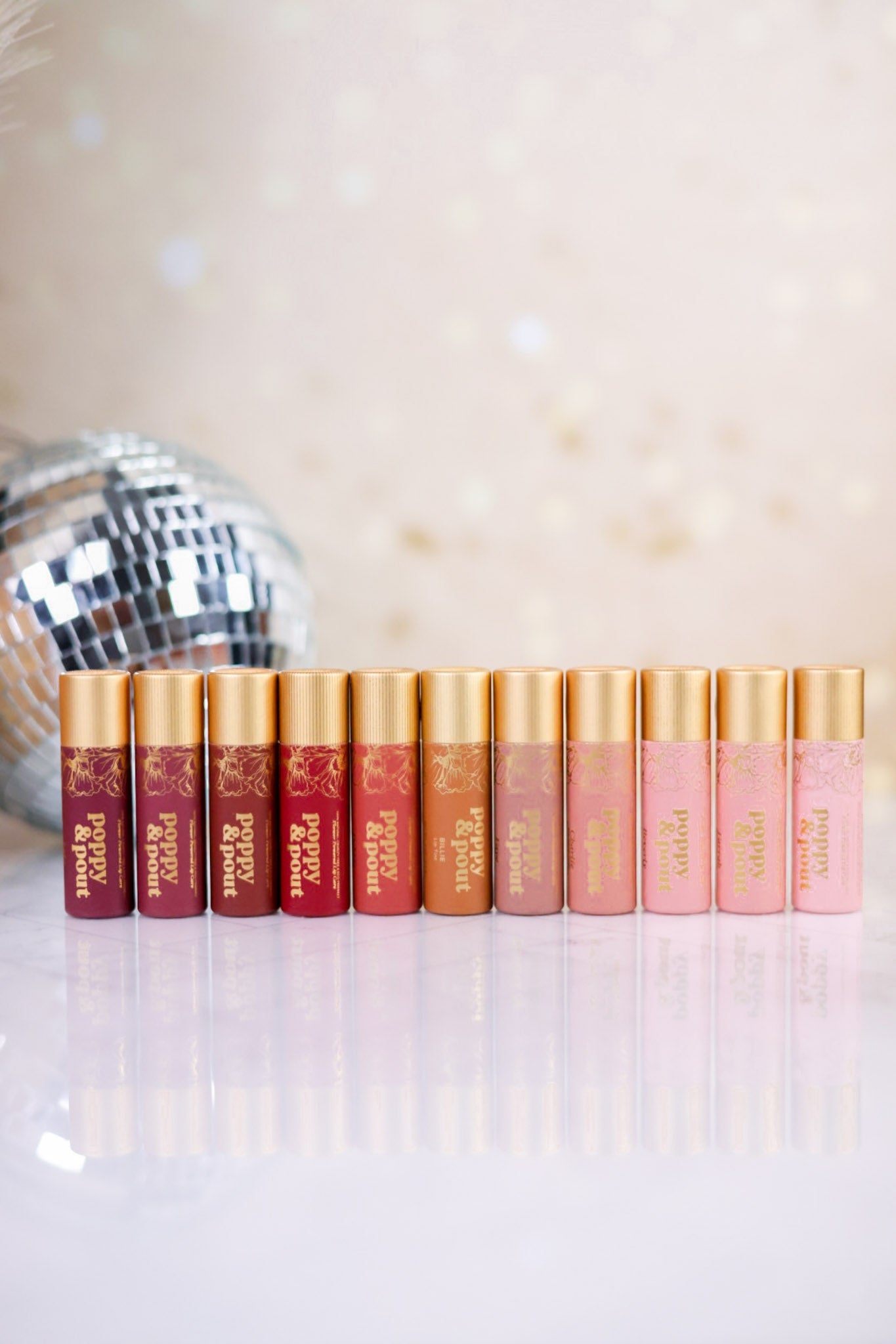 Tinted Lip Balm (11 Colors) - Whiskey Skies - POPPY & POUT