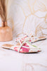 Tip Included Floral Pointed Toe Mules - Whiskey Skies - CORKYS FOOTWEAR