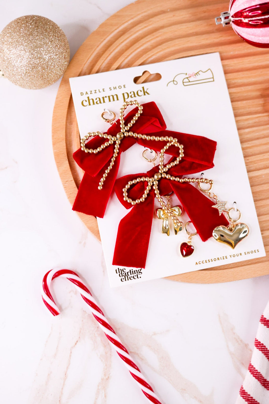 Tis The Season Shoe Charms - Whiskey Skies - THE DARLING EFFECT