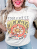 Tom Petty Wildflowers Licensed Graphic Tee - Whiskey Skies - ROCK OFF
