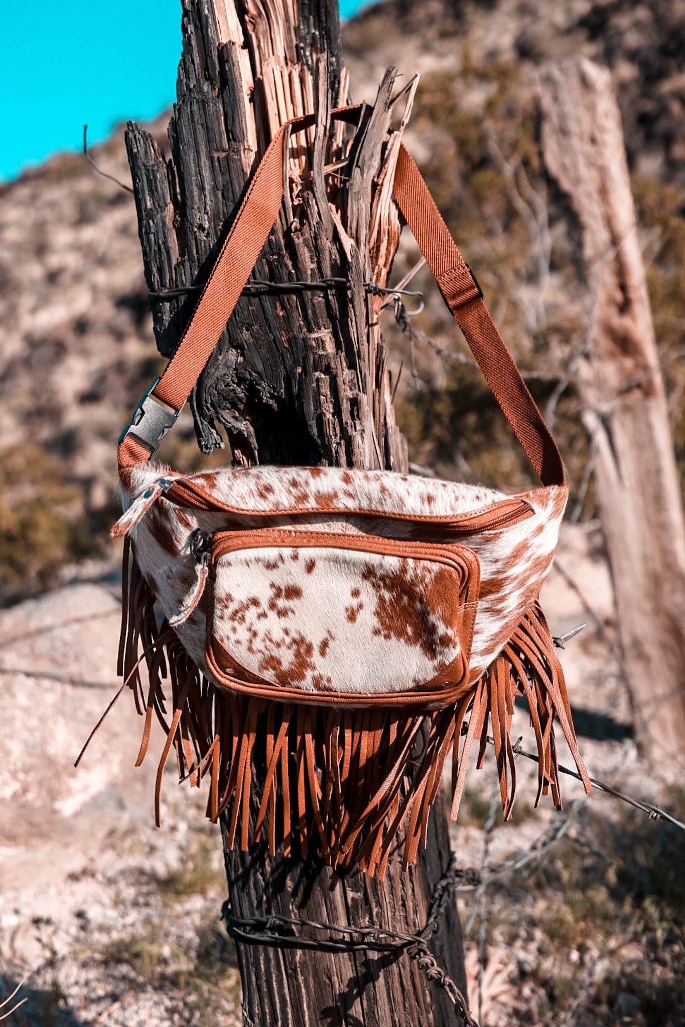 Tonga Ridge Fanny Pack Bag - Whiskey Skies - KHEMCHAND HANDICRAFT