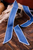 Trail Knot Denim Twilly - Whiskey Skies - 2 FLY CO.
