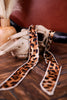 Trail Knot Leopard Print Twilly - Whiskey Skies - 2 FLY CO.