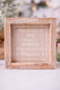 Treasured Memory Wood Framed Sign - Whiskey Skies - ADAMS & CO