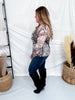 Tree Camo Print Long Sleeve Mesh Top - Whiskey Skies - DAVI & DANI