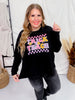 Trick Or Teach Graphic Pullover Top - Whiskey Skies - SOUTHERN GRACE