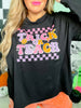 Trick Or Teach Graphic Pullover Top - Whiskey Skies - SOUTHERN GRACE