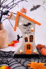 "Trick Or Treat" Haunted House Wooden Sitter - Whiskey Skies - ADAMS & CO