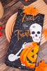 Trick or Treat Skeleton Kitchen Towel - Whiskey Skies - KAY DEE DESIGNS