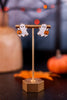 Trick-Or-Treating Ghost Earrings - Whiskey Skies - PERIWINKLE BY BARLOW