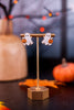 Trick-Or-Treating Ghost Earrings - Whiskey Skies - PERIWINKLE BY BARLOW