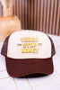 Truck Stop Honey Snapback Trucker Hat - Whiskey Skies - RODEO HIPPIE