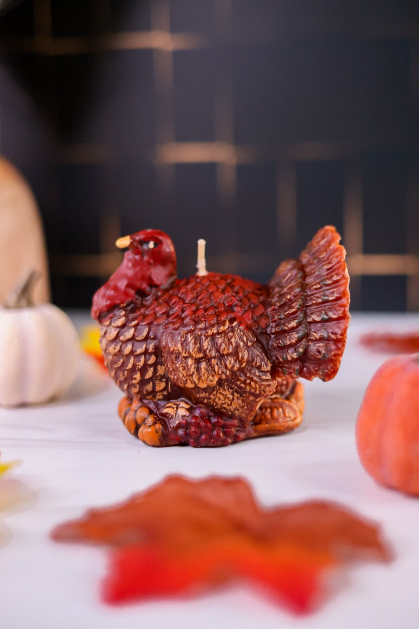 Tucker Turkey Candle - Whiskey Skies - TAG