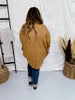 Tumeric Open Front Knit Cardigan - Whiskey Skies - BE STAGE