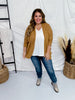 Tumeric Open Front Knit Cardigan - Whiskey Skies - BE STAGE