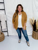 Tumeric Open Front Knit Cardigan - Whiskey Skies - BE STAGE