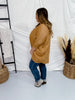 Tumeric Open Front Knit Cardigan - Whiskey Skies - BE STAGE