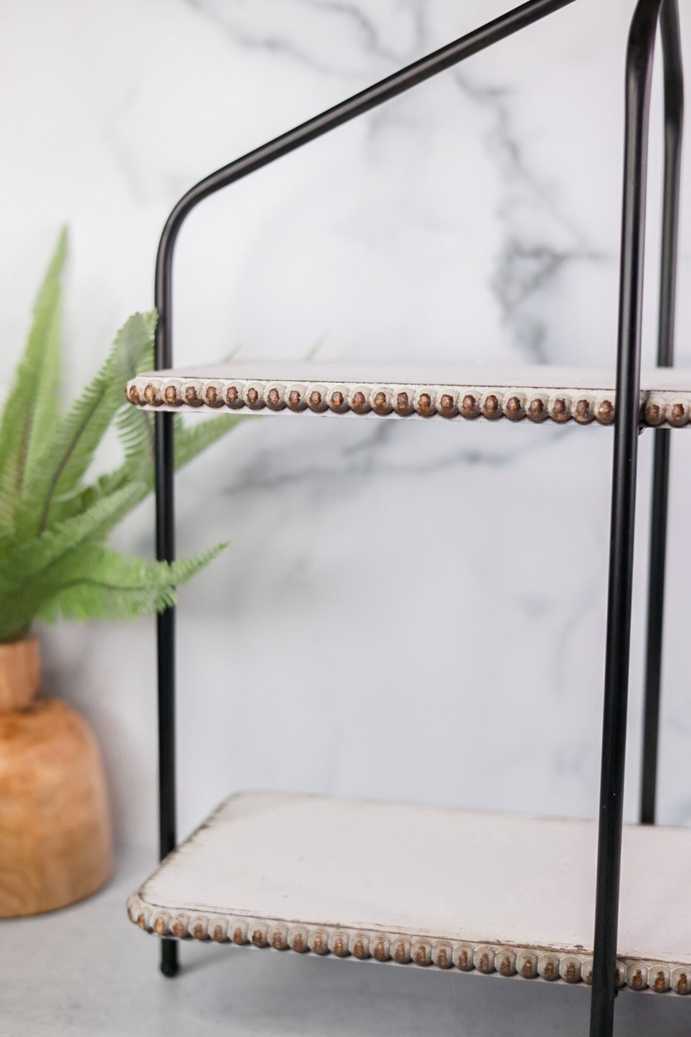 Two Tiered Decor Shelf - Whiskey Skies - WT COLLECTION