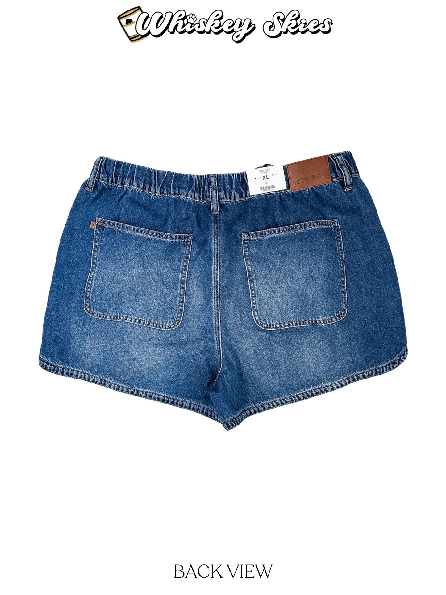 Judy Blue High Waist Featherweight Drawstring Shorts