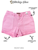 Judy Blue High Waist Pink Aurora Weekender Shorts