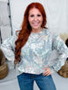 "Unhinged" Long Sleeve Camouflage Print Thermal Top - Whiskey Skies - SOUTHERN BLISS COMPANY