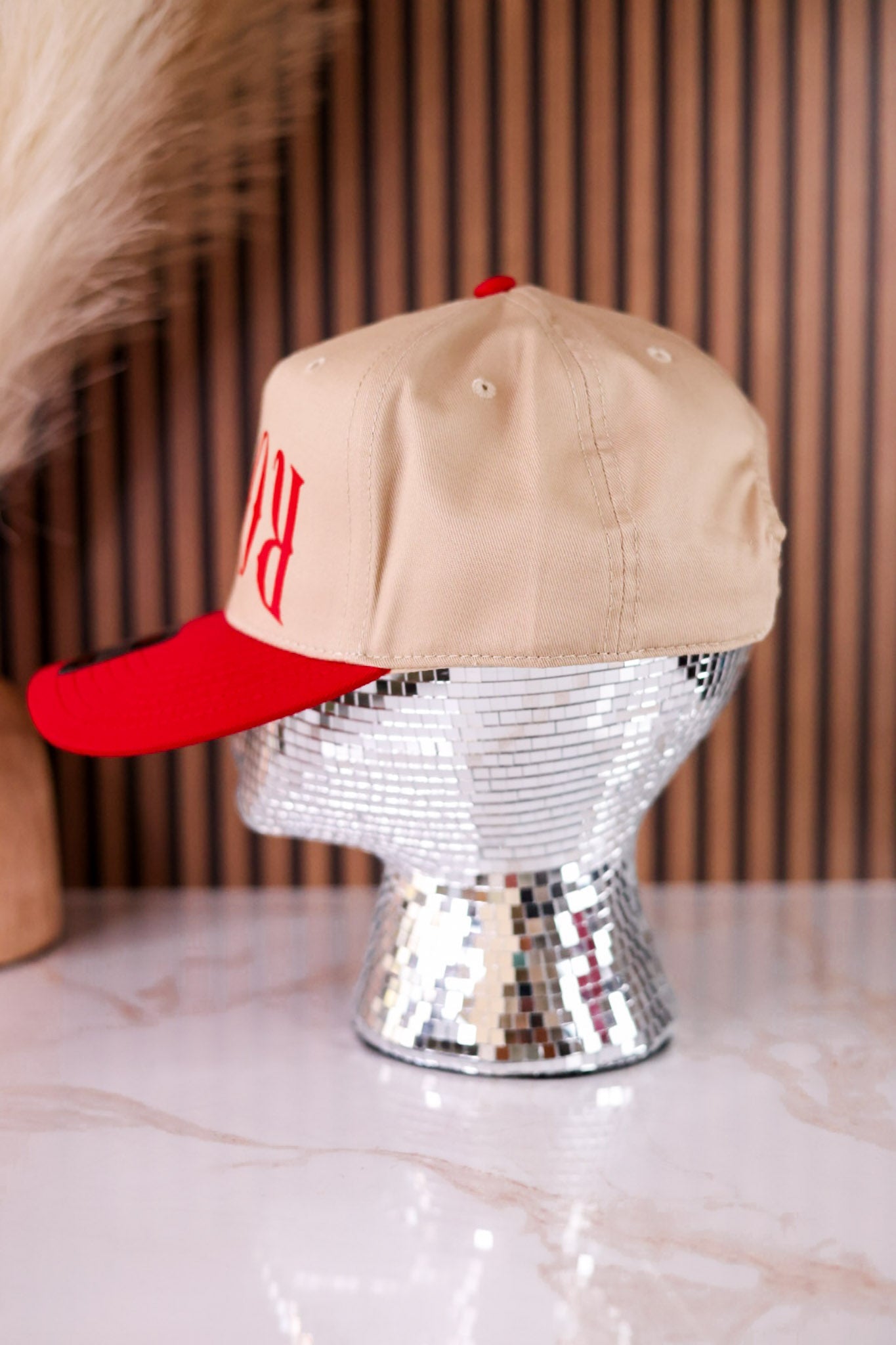 Upside - down Printed "Rowdy" Trucker Hat - Whiskey Skies - STATED BRANDS