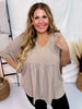 V - Neck Poncho Top - Whiskey Skies - ANDREE BY UNIT