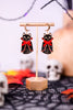 Vampire Cat Earrings - Whiskey Skies - PERIWINKLE BY BARLOW