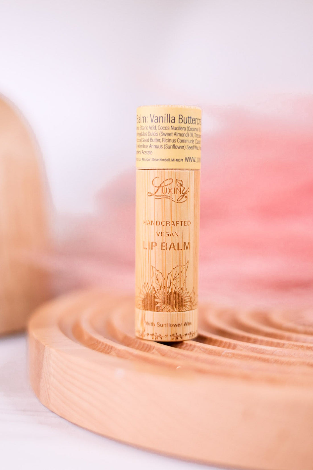 Vanilla Buttercream Lip Balm - Whiskey Skies - LUXINY