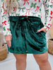 Velvet Hour Green Skort - Whiskey Skies - JESS LEA