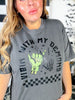 Vibin' With My Demons Graphic T-Shirt - Whiskey Skies - THE LATTIMORE CLAIM