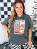 Vintage Cards Halloween Graphic T-Shirt - Whiskey Skies - P&PD Wholesale