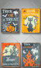 Vintage Halloween Distressed Metal Signs (4 Styles) - Whiskey Skies - HANNA'S HANDIWORKS
